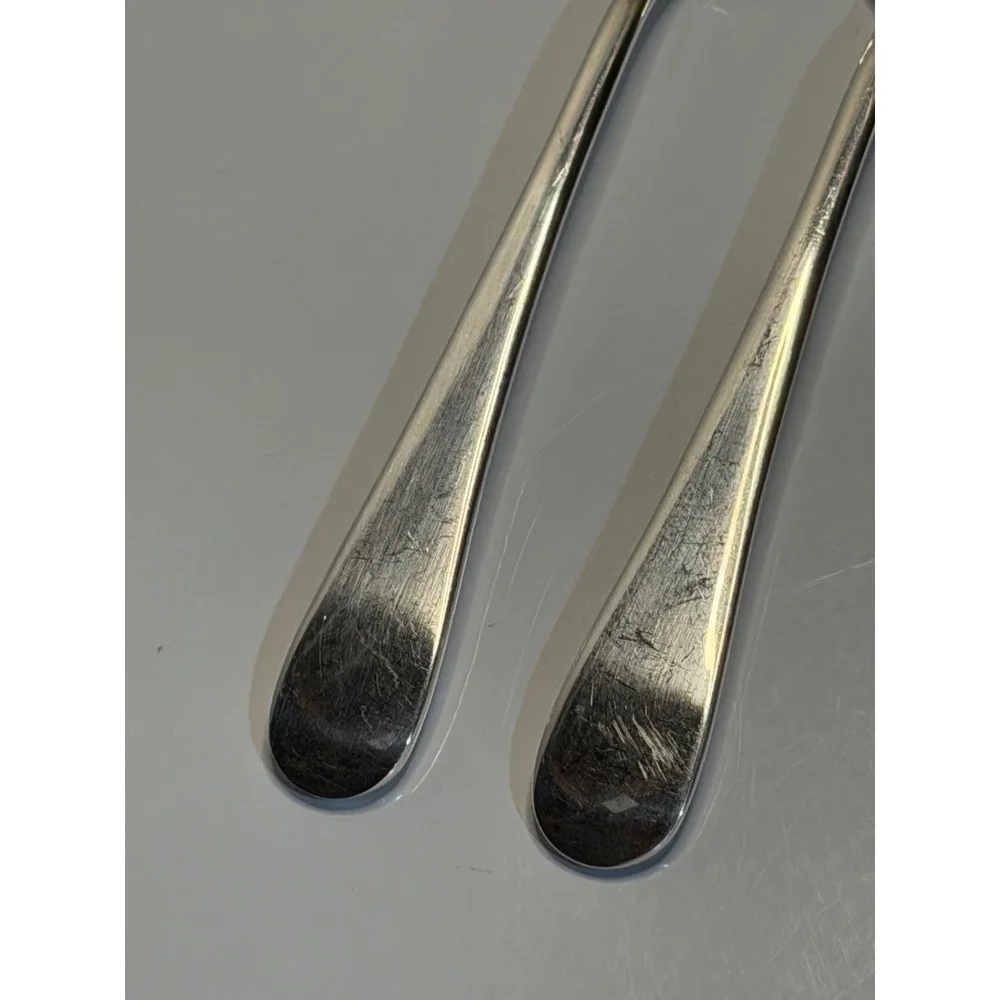 VTG Stainless Coffee Spoons‎ Silverware Set of 2 Flatware Replacement 4.5